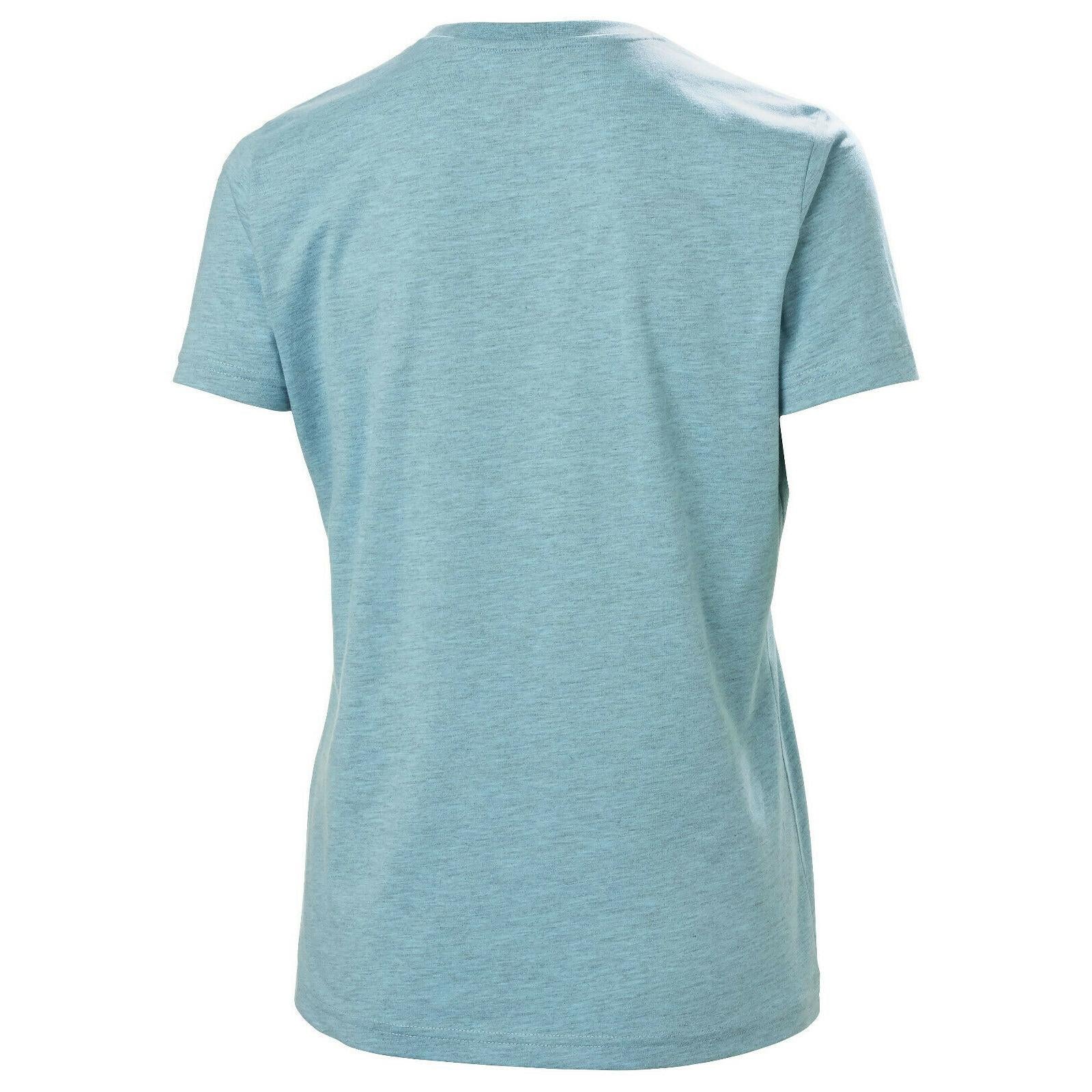 HH Helly Hansen Logo T-Shirt Women 34112 glacier Damen Brand Shirt Logo T-Shirt