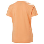 HH Helly Hansen Logo T-Shirt Women 34112 melon Damen Brand Shirt Logo T-Shirt