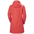 HH Helly Hansen Long Belfast Jacke women 55964 hot coral Damenjacke Sommerjacke Funktionsjacke