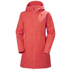 HH Helly Hansen Long Belfast Jacke women 55964 hot coral Damenjacke Sommerjacke Funktionsjacke