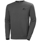 Vorderansicht Helly Hansen Nord Graphic Crew Sweatshirt ebony