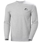 Vorderansicht Nord Graphic Crew Sweatshirt grey melange mit HH-Grafik