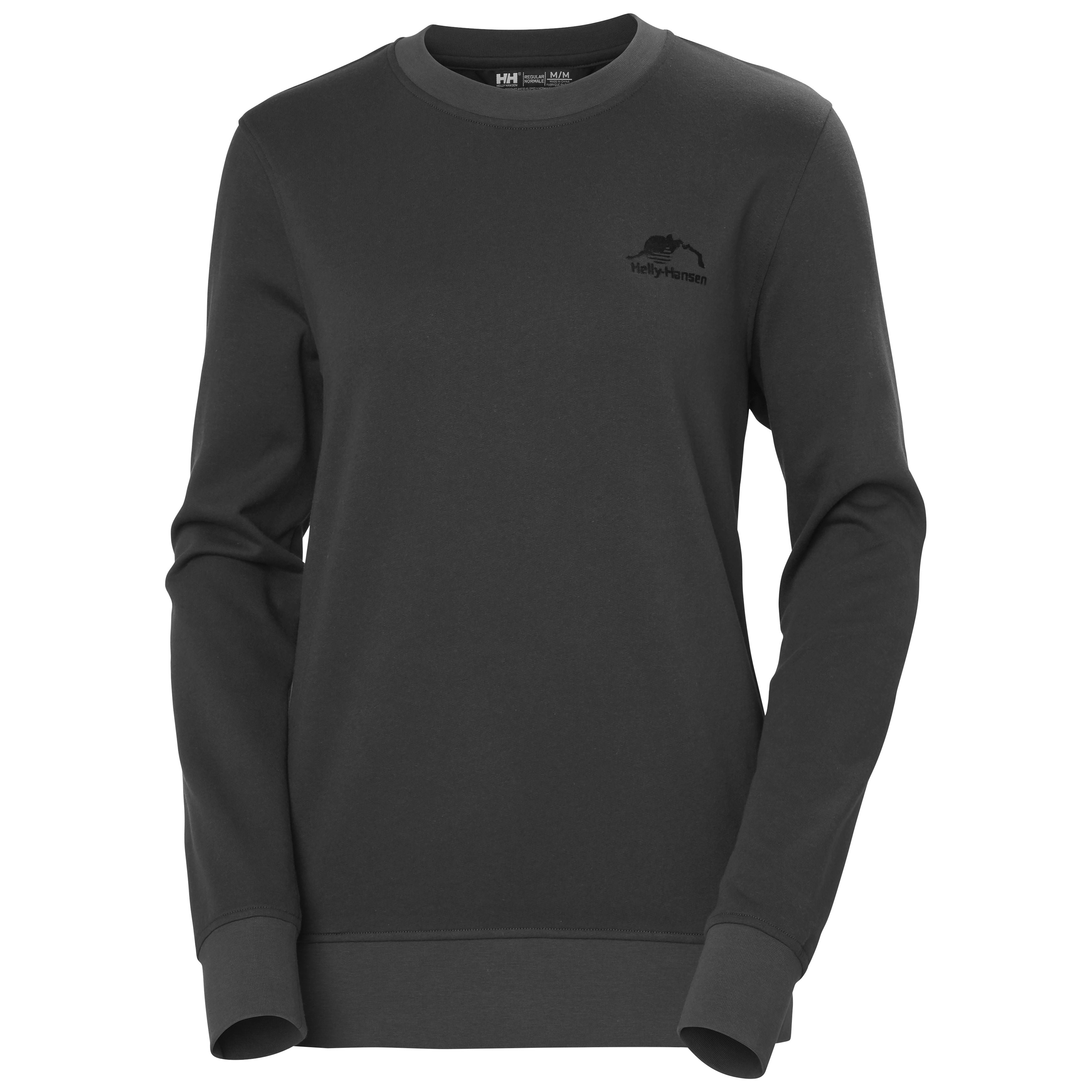 Vorderansicht Helly Hansen Sweatshirt mit Norwegen Grafik

