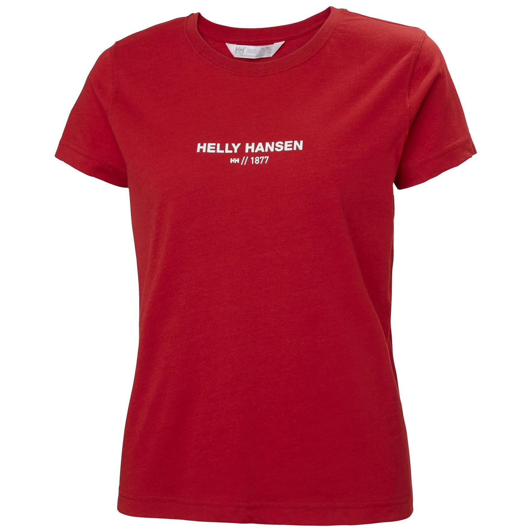 HH Helly Hansen RWB Graphic T-Shirt Women 53749 red Damen Shirt