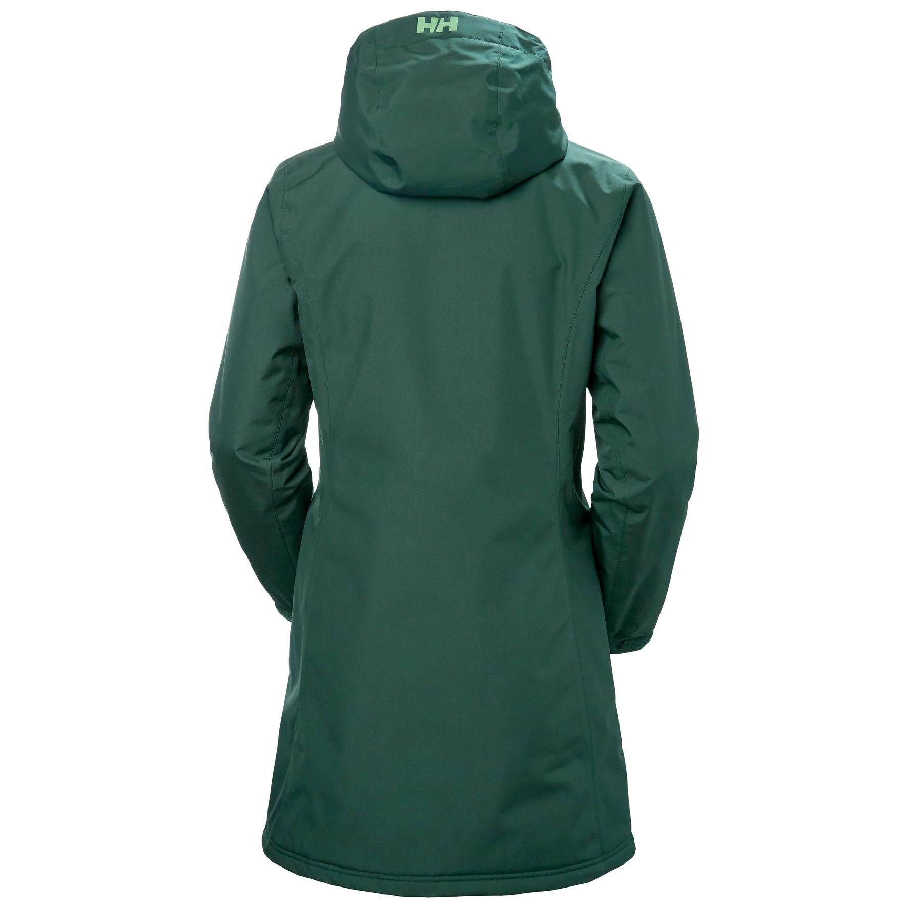 HH Helly Hansen Women Belfast Long Winter Jacket 62395 darkest spruce Damen Wintermantel