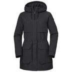 Vorderansicht Helly Hansen Women Boyne Insulated Parka 2.0 Black