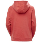 Rückansicht Helly Hansen Women Core Hoodie Poppy Red