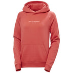 Vorderansicht Helly Hansen Women Core Hoodie Poppy Red