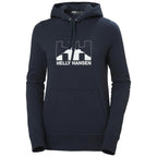 Vorderansicht Helly Hansen Nord Hoodie Herren mit Norwegen-Grafik