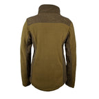 HUBERTUS Damen Fleecejacke EIFEL zweifarbig oliv/braun Jacke Jagdjacke Damenjacke