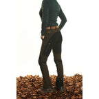 HUBERTUS Damen Jagdhose "Stretch EMMA" Damenhose oliv / schwarz