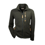 HUBERTUS Funktions Strickfleece Jacke oliv Herren Fleece Fleecejacke