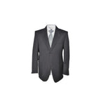 HUBERTUS Herren Blazer schwarz – mit Hemd und Krawatte