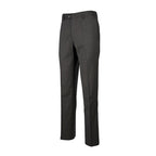 HUBERTUS Herren Uniformhose schwarz – klassische Vorderansicht mit geradem Bein und Gürtelschlaufen