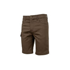 HUBERTUS Herren-Shorts HANNES in oliv – Frontansicht mit Taschen