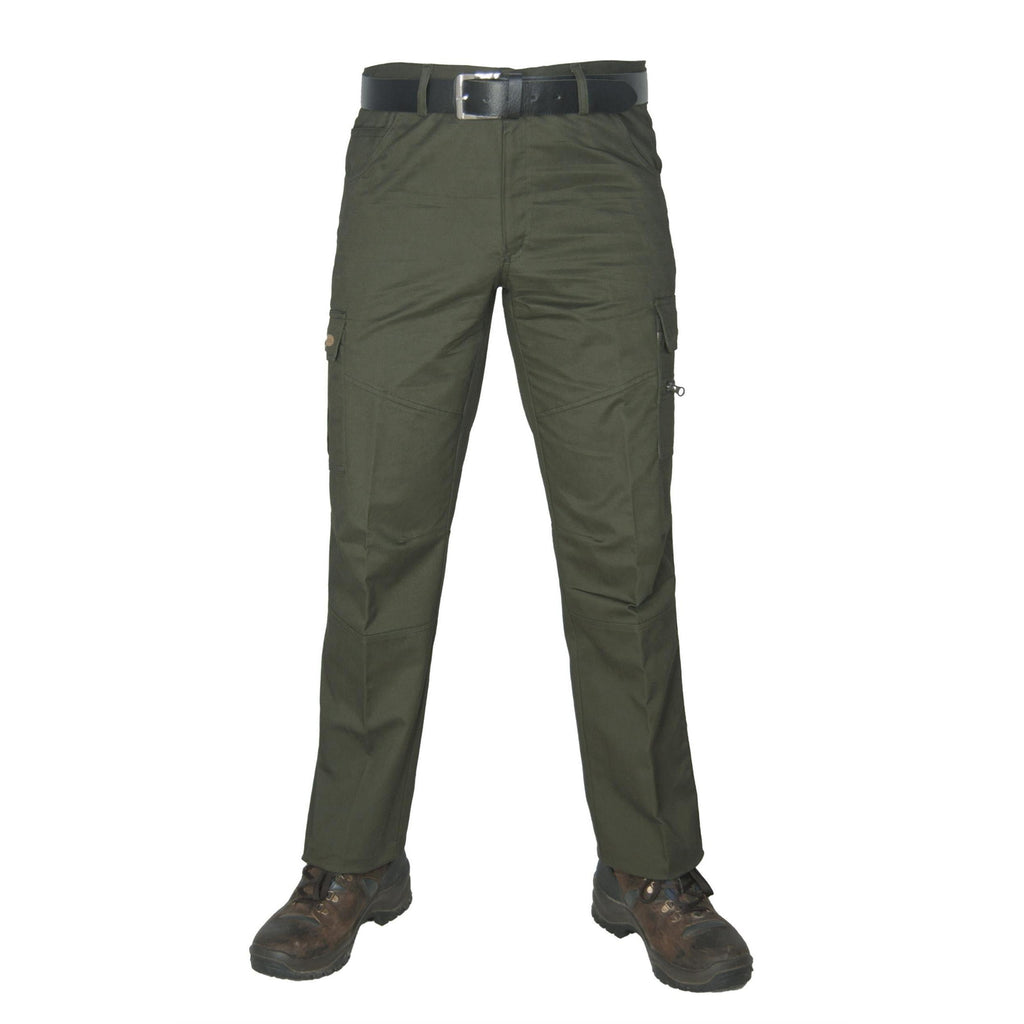 HUBERTUS Jagdhose HYDRO dunkeloliv Herrenhose Sommerhose Pirschhose
