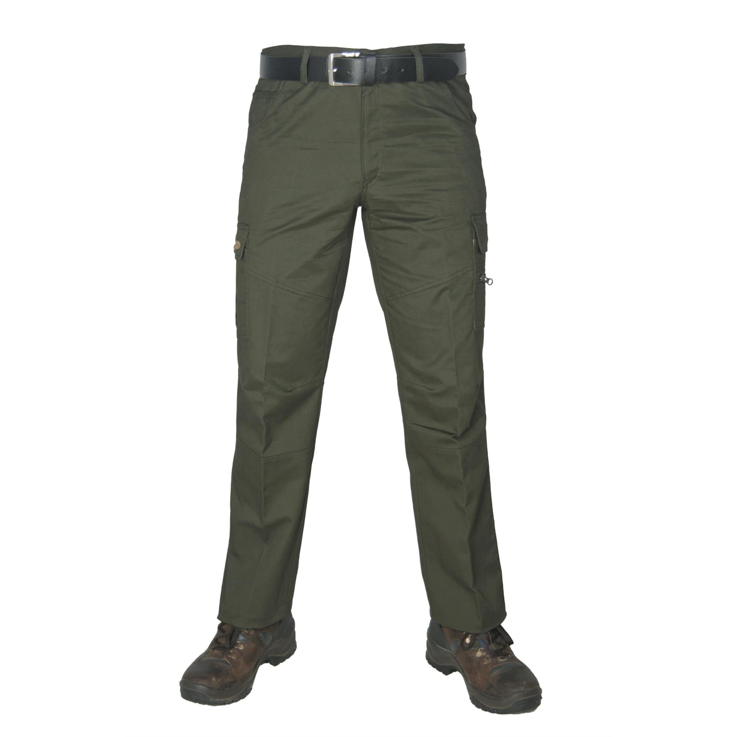 HUBERTUS Jagdhose HYDRO dunkeloliv Herrenhose Sommerhose Pirschhose