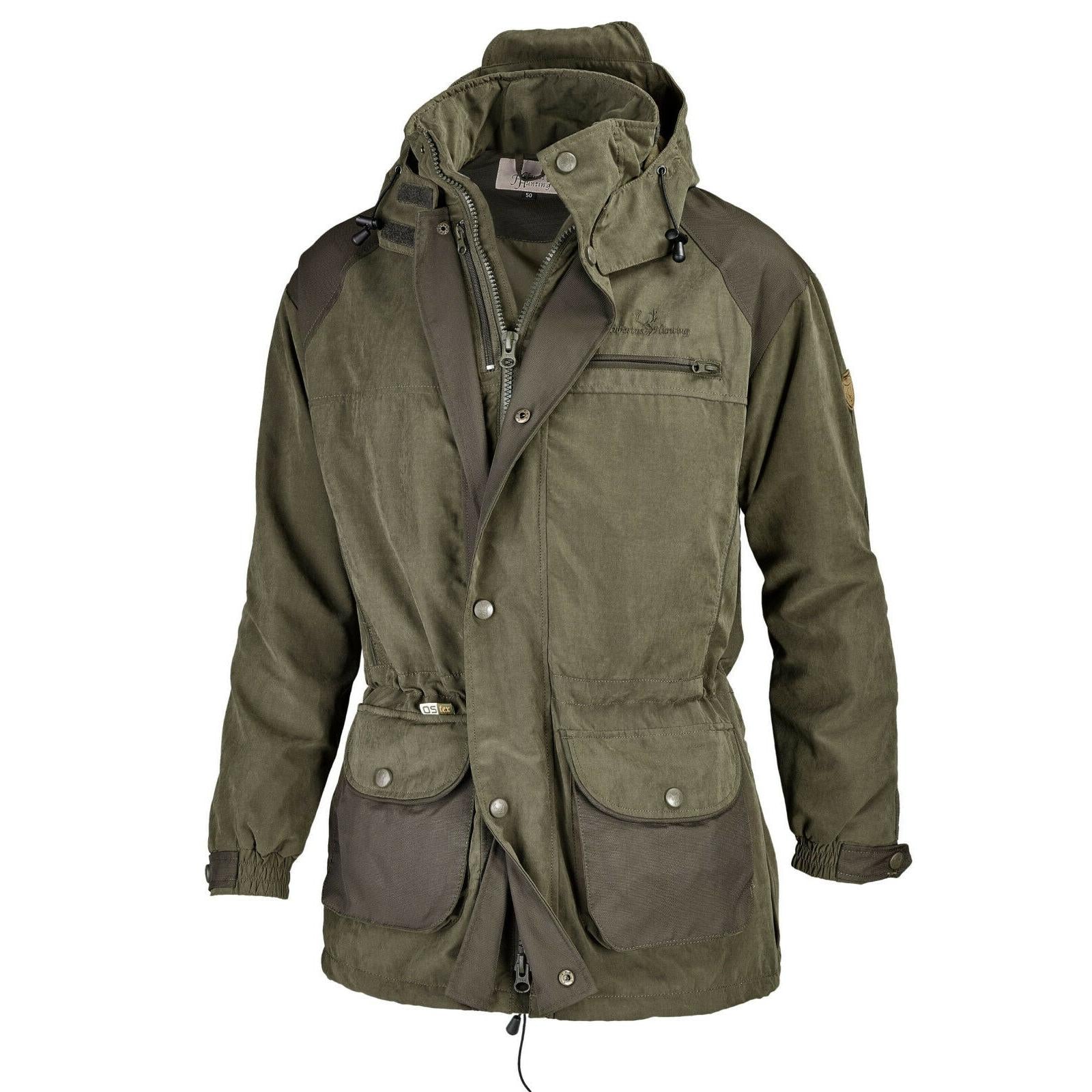 HUBERTUS Jagdjacke ALLGÄU oliv MIPOREX® Pirschjacke Funktionsjacke