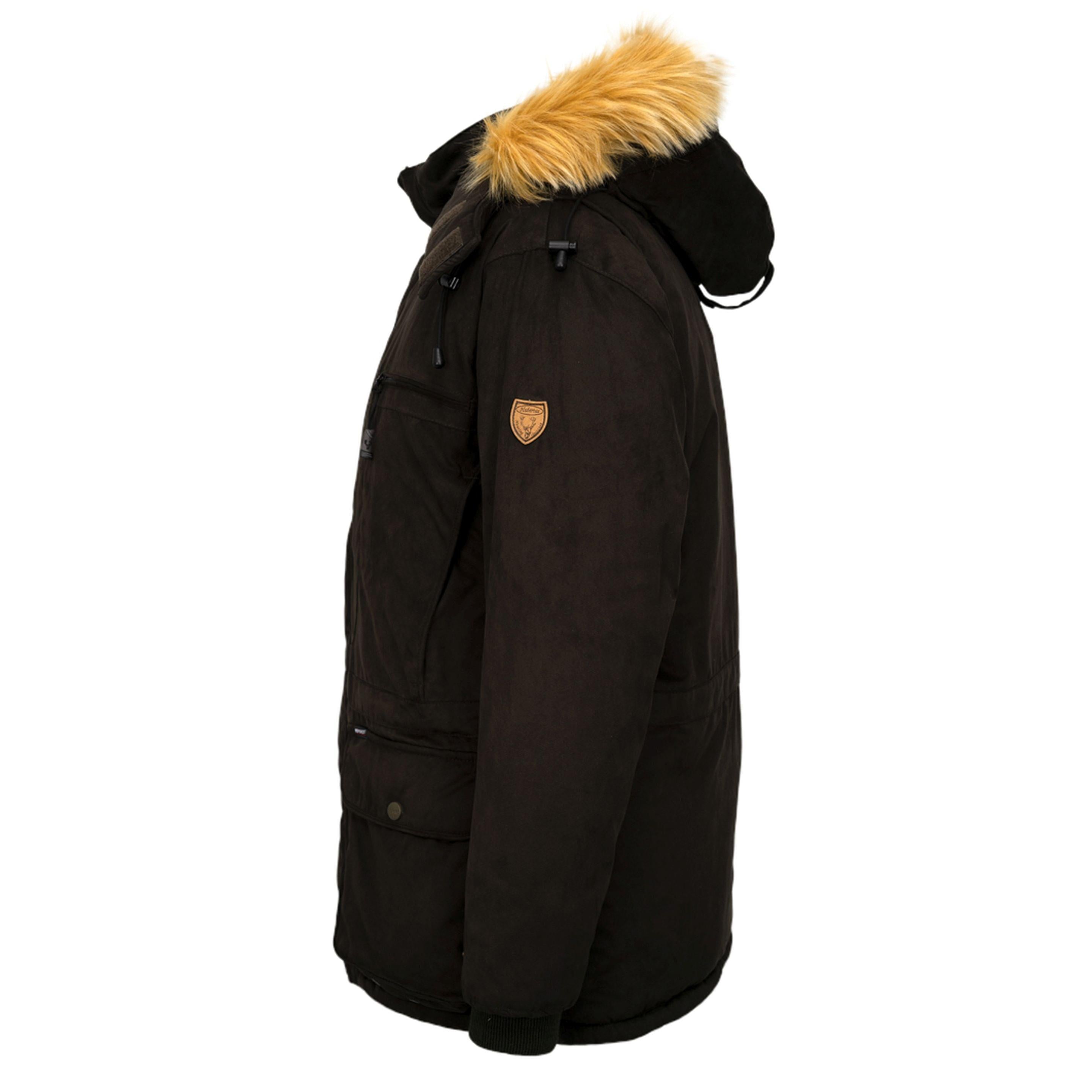 HUBERTUS Jagdjacke ICELAND Miporex® Winter- Ansitzjacke oliv/braun