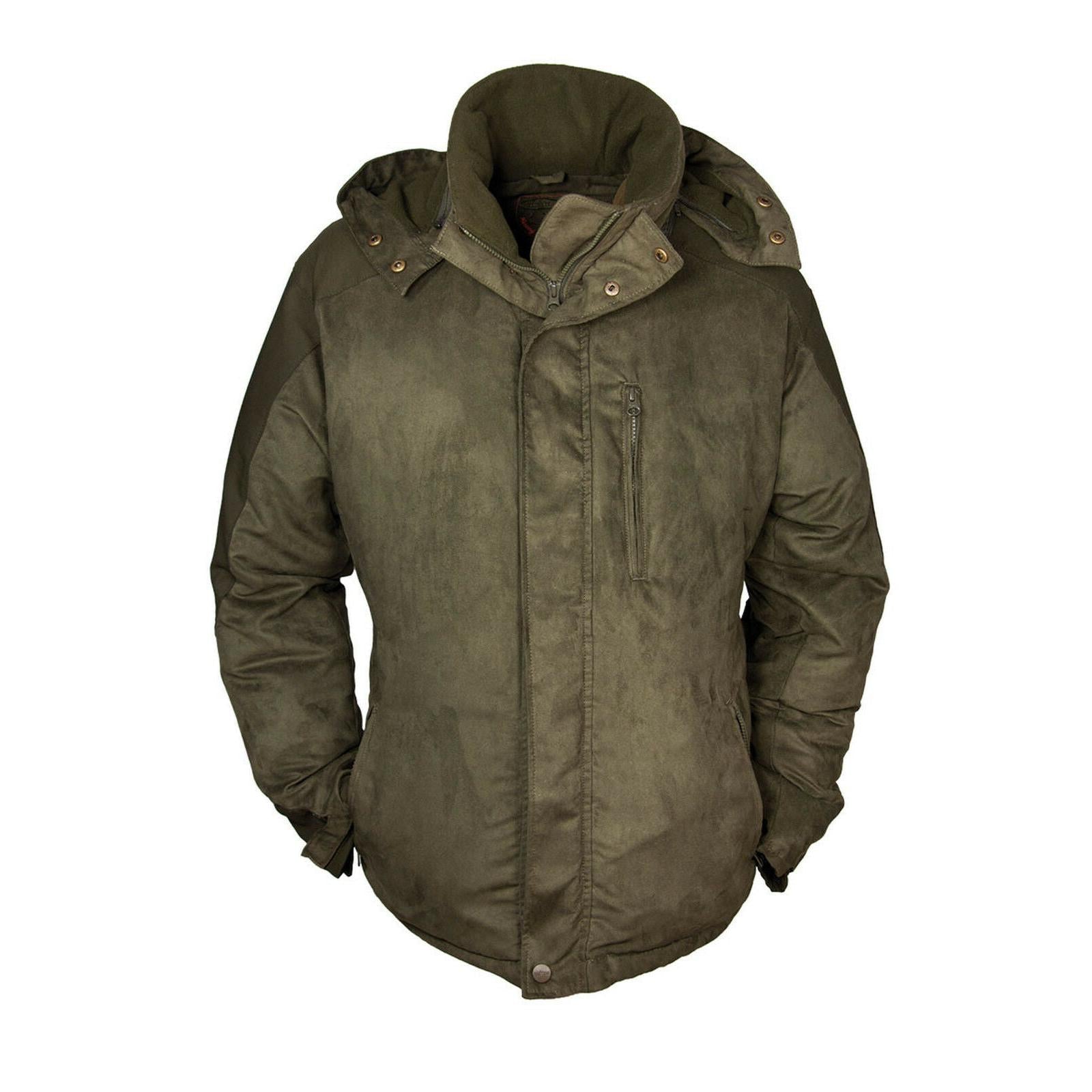 HUBERTUS Jagdjacke oliv PRIMALOFT Winterjacke Ansitzjacke Herrenjacke Jacke