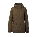 HUBERTUS Damen Jagdjacke ZILLERTAL – Frontansicht mit Taschen & Kapuze