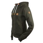 HUBERTUS Ladies Fashion RV Hoody Women oliv Damen Kapuzenjacke Sweatjacke
