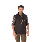 HUBERTUS Lodenweste PASSAU dunkelbraun Herrenweste Trachtenweste Weste