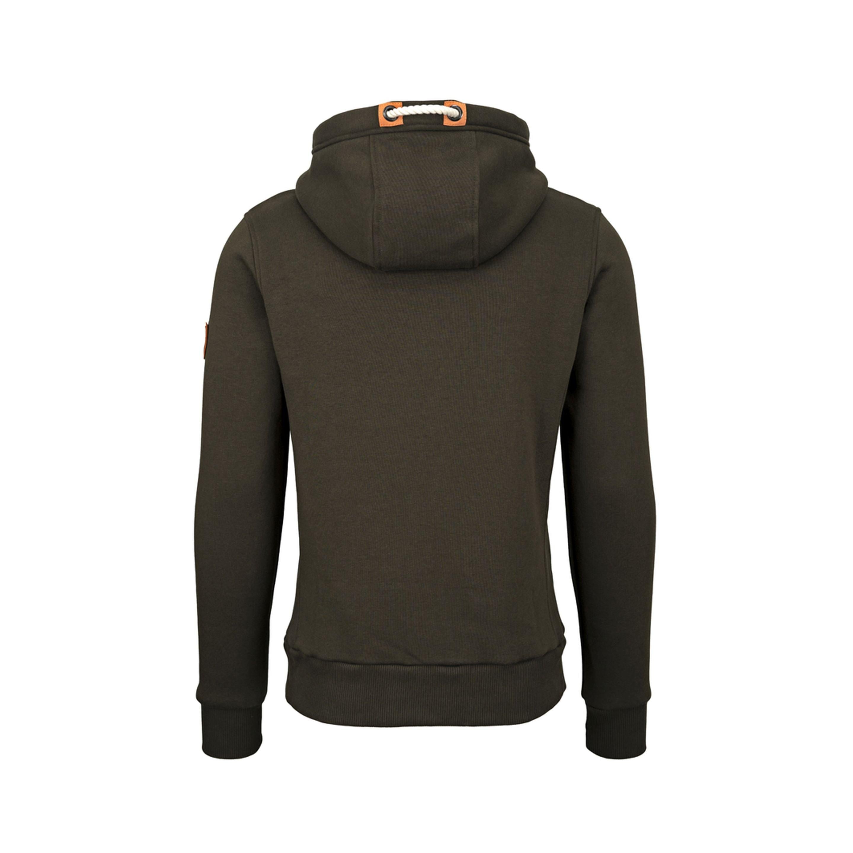 HUBERTUS MEN HUNTING HOODIE RV oliv Herren Kapuzenjacke Pullover Sweatjacke