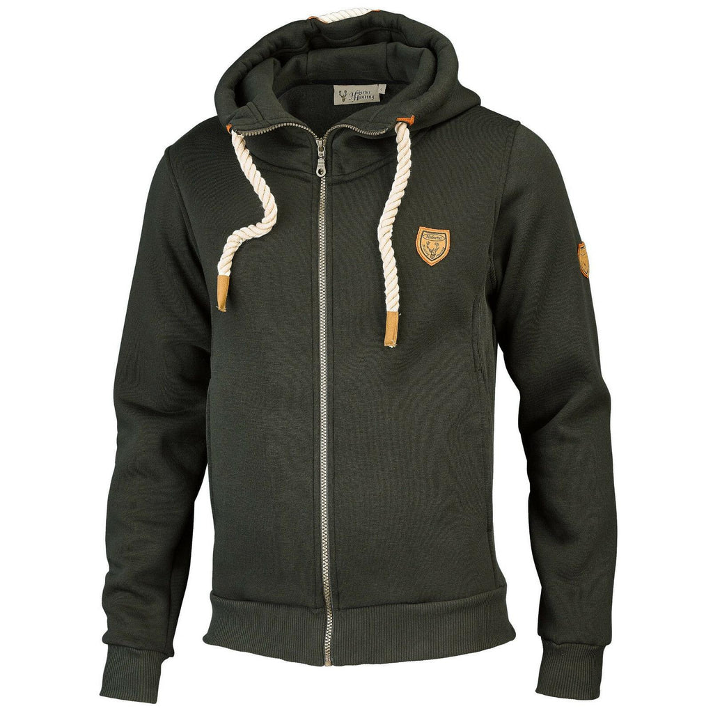 HUBERTUS MEN HUNTING HOODIE RV oliv Herren Kapuzenjacke Pullover Sweatjacke
