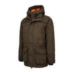 HUBERTUS Jagdjacke JANUS – Schrägansicht mit abnehmbarer Kapuze