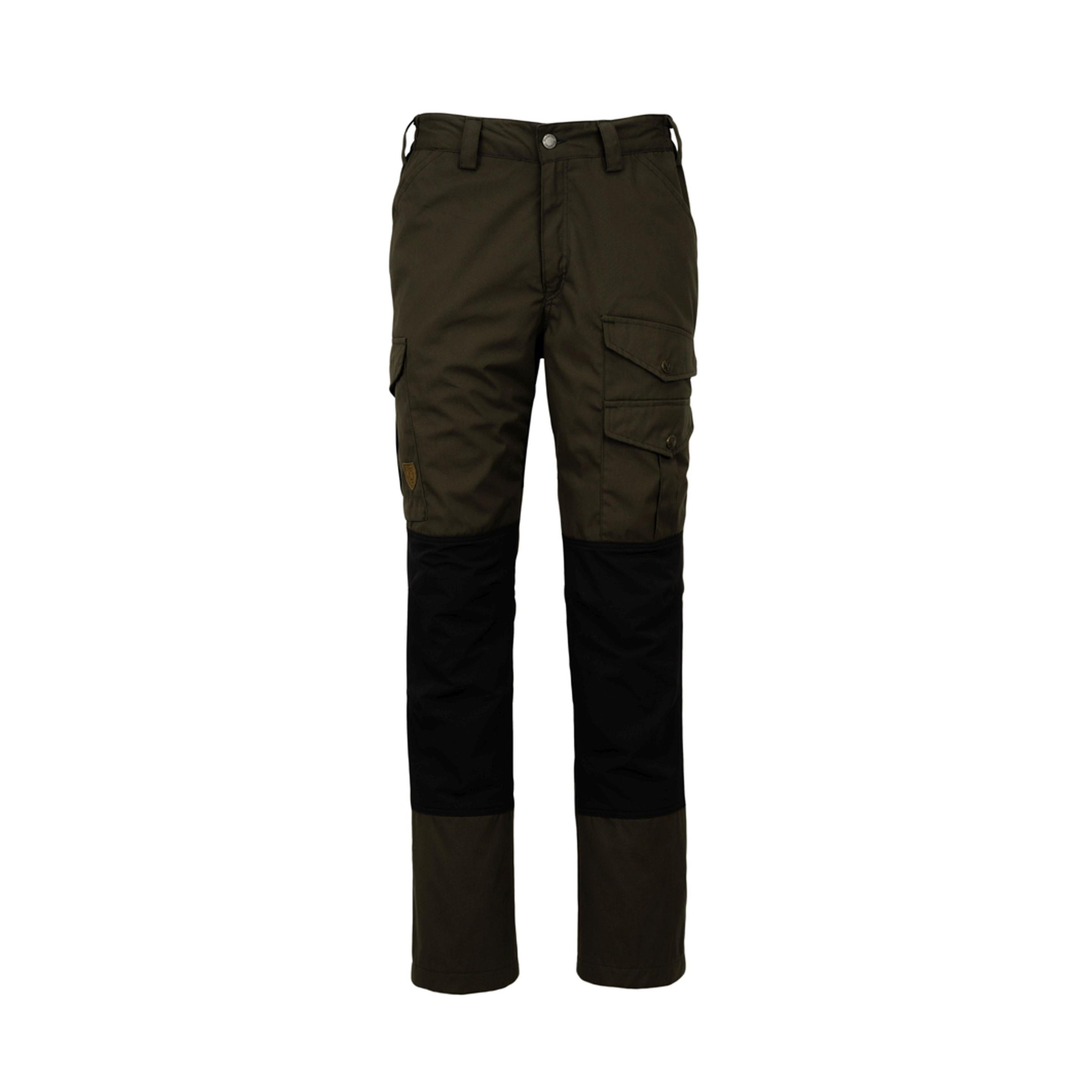 HUBERTUS Thermo-Jagdhose OS1200 für Herren – oliv, Frontansicht