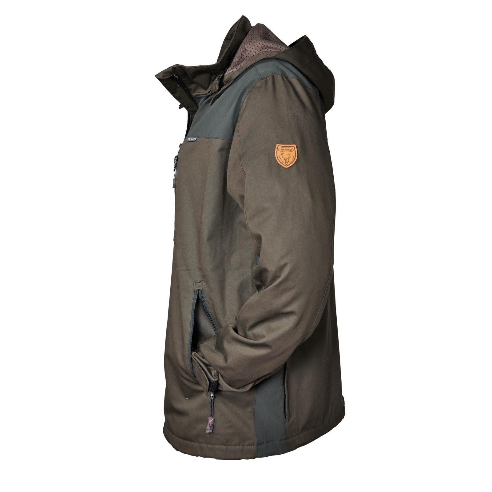HUBERTUS Outdoor-Blouson HYDRO dunkel-oliv Stretch Herren Stretchjacke Funktionsjacke