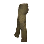 HUBERTUS Outdoor-Hose "CANVAS Stretcheinsatz" oliv Herren Jagdhose