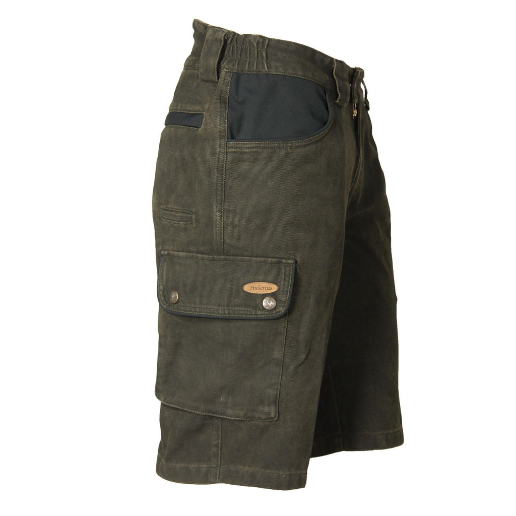 HUBERTUS Outdoor-Shorts CANVAS oliv Herren Bermuda extra robust