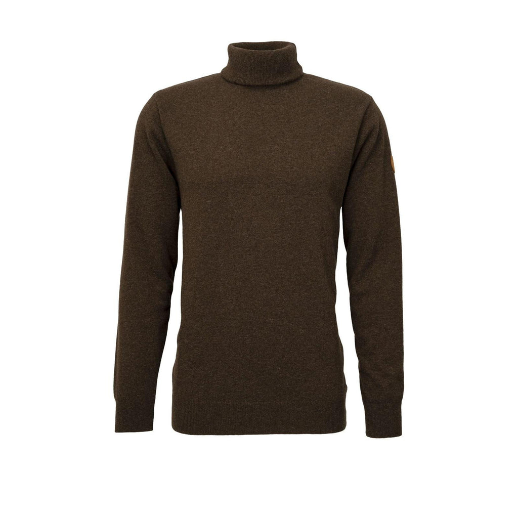 HUBERTUS Pullover Herren Strickpullover OLIVER Rollkragenpullover braun