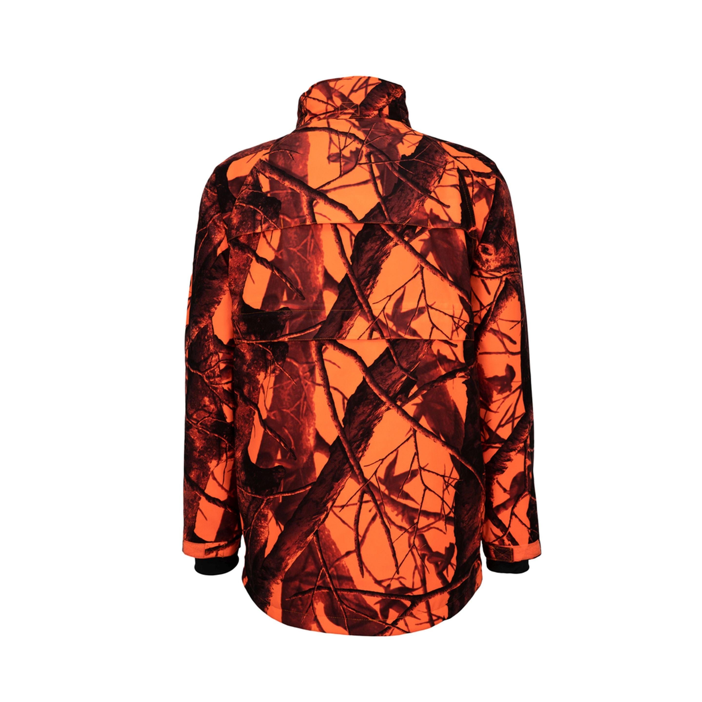 HUBERTUS Signal Jagdjacke Tarnjacke Signaljacke orange Jacke Miporex® Membran