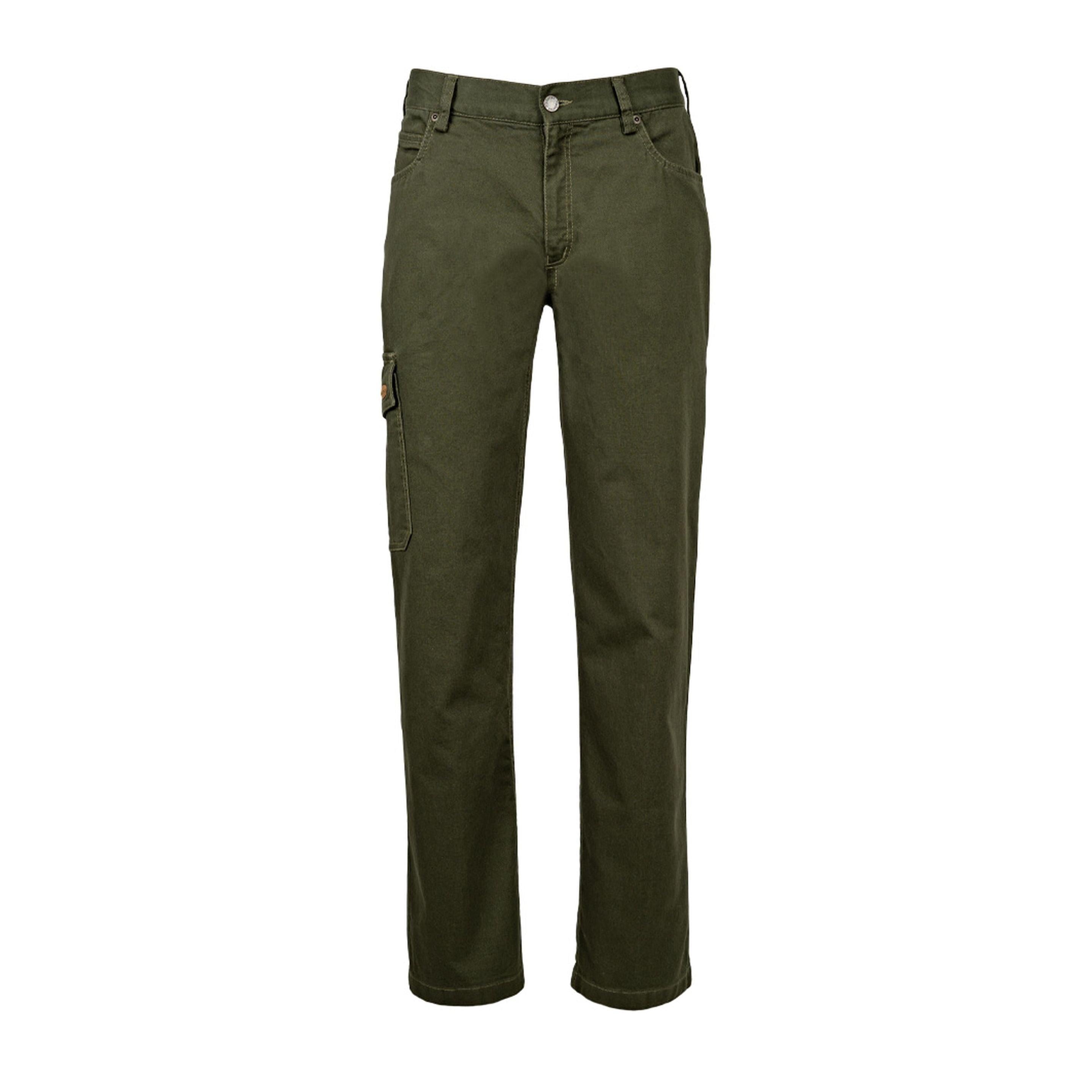 HUBERTUS Stretch-Jagdjeans BJÖRN grün Herren Jagdhose Outdoorhose
