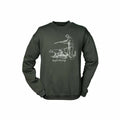 HUBERTUS Sweatshirt ROUGH SHOOTING oliv Hunting Herren Sweater Pulli