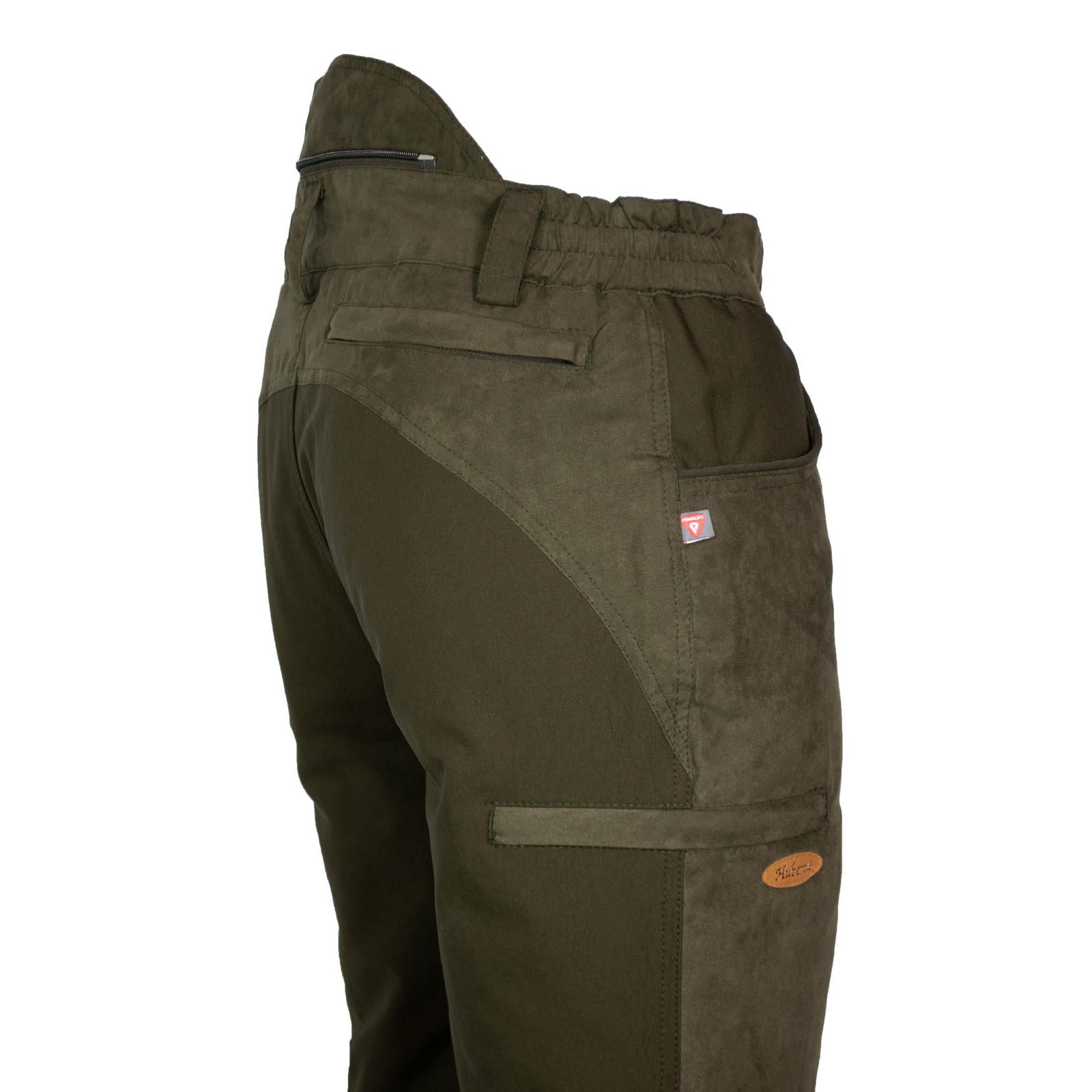 HUBERTUS Thermo-Jagdhose mit Stretcheinsatz oliv Herren Ansitzhose Primaloft®