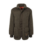 HUBERTUS Warn-Wende-Faserpelzjacke DRÜCKJAGD oliv / signal camo