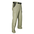 HUBERTUS Zipp-Off Outdoorhose HIRSCHFÄNGER OS30 khaki / oliv Zipphose