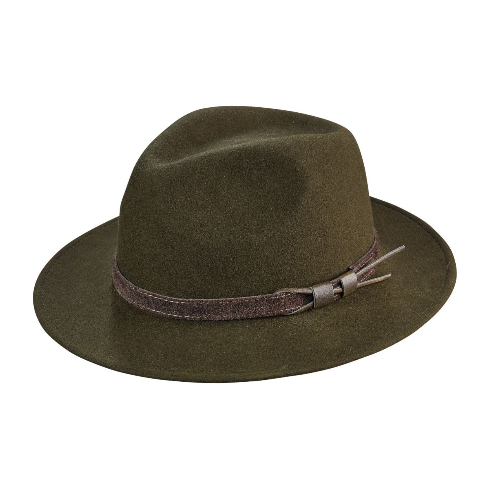 LODENHUT Rollhut Outleaf 1119 oliv-meliert wasserabweisend Jagdhut Hut