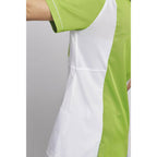 LEIBER Damen Hosenkasack 1/2 Arm 08/2789 Kasack Damenkasack Fb. maigrün / weiß