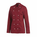 LEIBER Damen Kochjacke 08/2518 Küchenjacke Fb. bordeaux Damenjacke