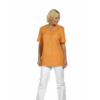 LEIBER Damen Schlupfjacke 1/2 Arm 08/1254 Kasack Schlupfkasack Fb. sun