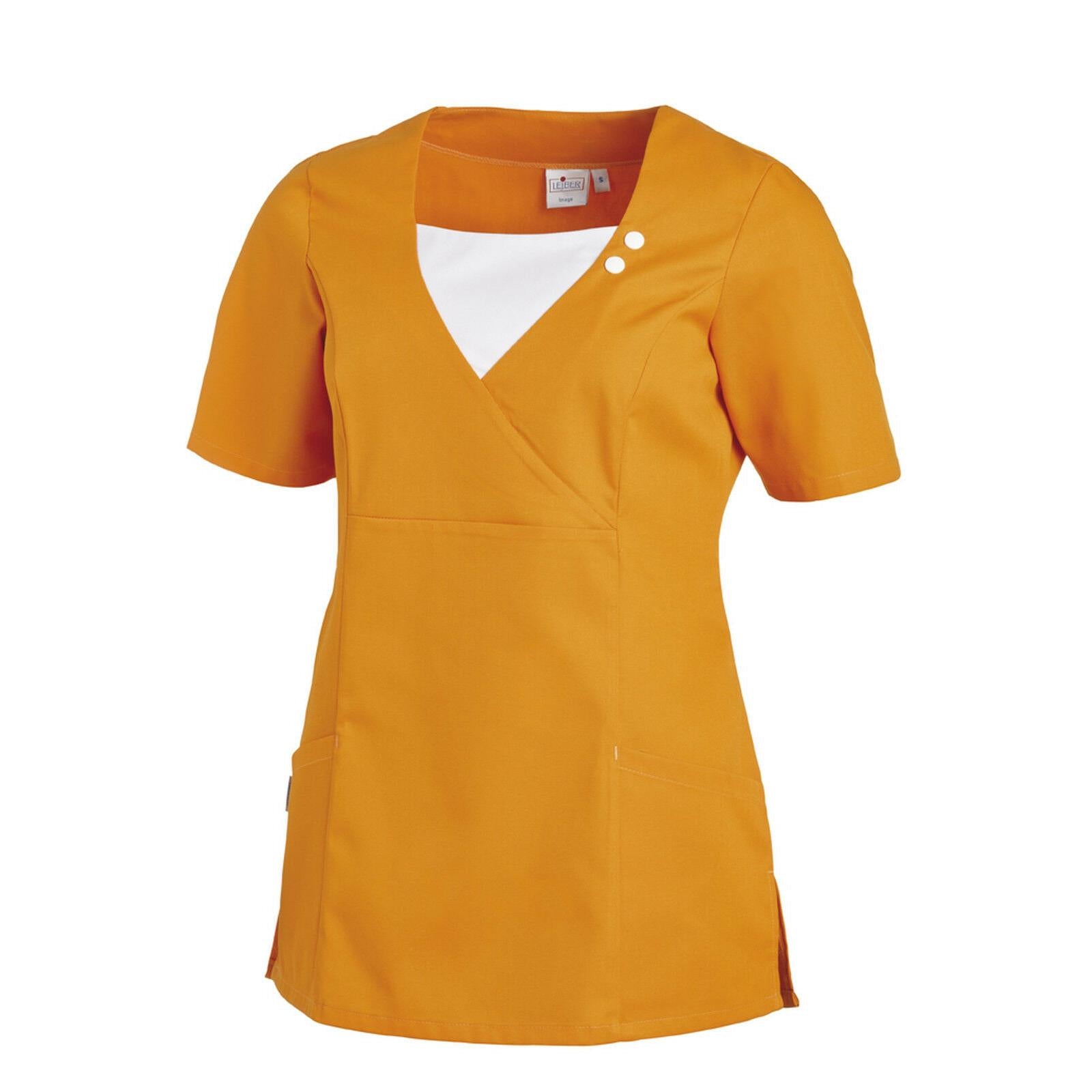 LEIBER Damen Schlupfjacke 1/2 Arm 08/2517 Kasack Schlupfkasack Farbe sun