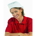 Vorderansicht Leiber Dreiecktuch Weiß Baumwolle 75x75x110 cm