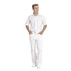 LEIBER Herrenhemd 12/1238 1/2 Arm Hemd weiß Kurzarmhemd Medizin Gastro Pflege