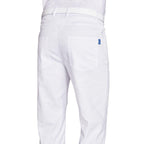 Rückansicht Leiber Herrenhose Weiß mit Gesäßtaschen