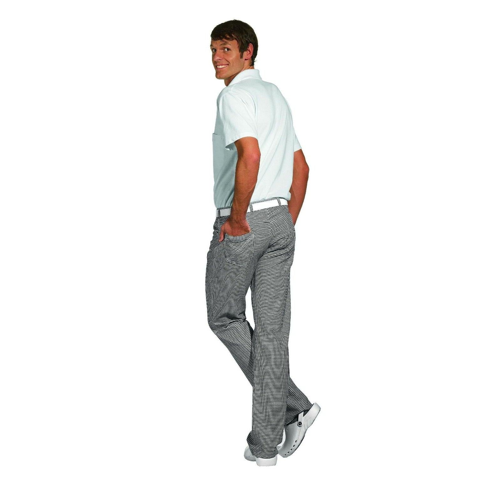 LEIBER Jeans 12/1380 Damen + Herren Kochhose & Bäckerhose Jeanshose Pepita